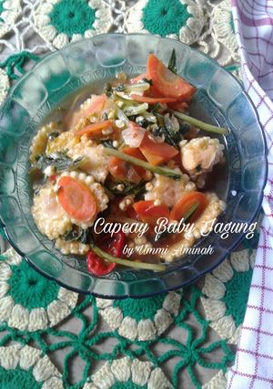 Foto resep Capcay Baby Jagung