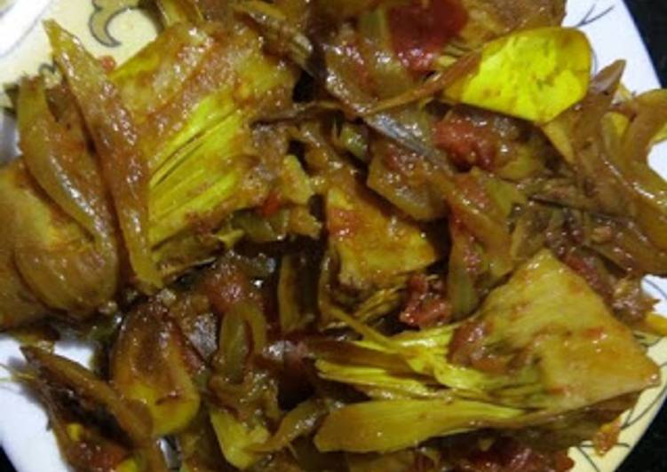 How to Prepare Any-night-of-the-week Jackfruit Sabzi/Kathal Sabzi oil free (without fry)