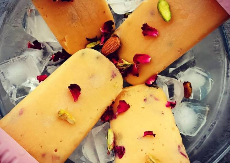 Simple Way to Make Favorite Mango popsicles