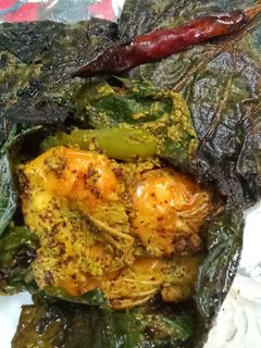 লাউ পাতায় চিংড়ি ভাপা রেসিপির প্রধান ছবি