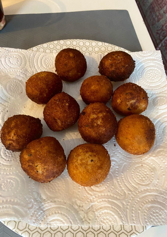 Una foto de Croquetas de jamón serrano