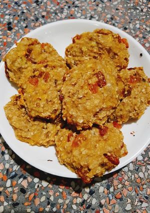 Hình của món Bánh yến mạch.