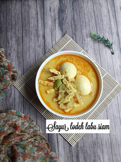 Foto resep Sayur lodeh labu siam