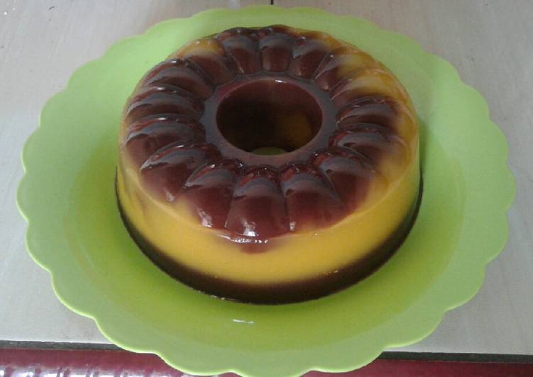 Puding mangga chocolatos