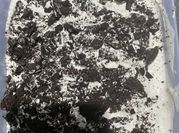 Una foto de helado de oreo sin leche condensada