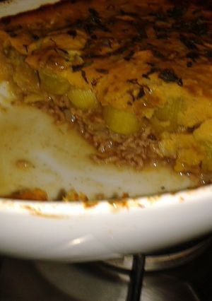A picture of Sunday Lunch Lamb Shepherds Pie.