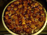 Bacon wrapped chicken