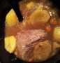 Recipe crock pot roast potatoes carrots/  then vegs beef soup w remaining left overs the Can Spoil the Tongue So Delicious
