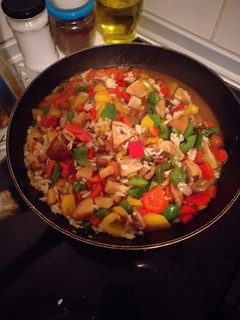 Una foto de Arroz Chino Vegetariano
