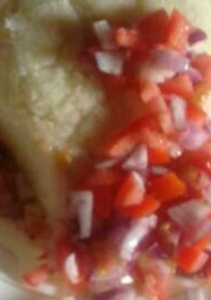 A picture of Traditional kikuyu dish (ngojagutu).