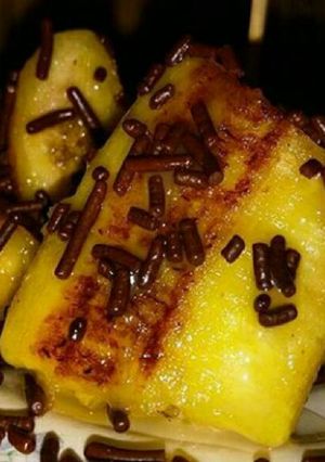 Foto resep Pisang Bakar Coklat