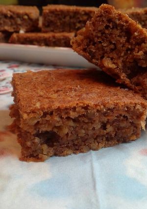 Sárgarépás-zabpelyhes szelet recept fotója