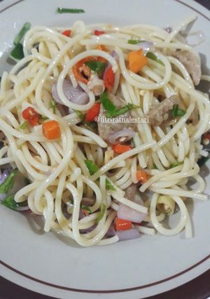 Foto resep Spagetti sambal matah