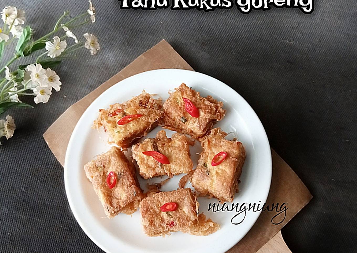 Tahu kukus goreng