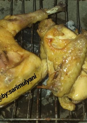 Foto resep Ayam kampung bakar madu