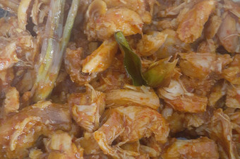 Resep Ayam suwir pedas manis Anti Gagal