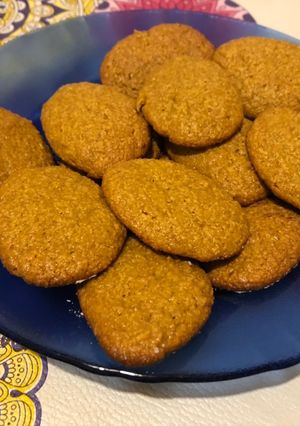 Una foto de Galletitas de mandarina, avena y coco