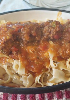 Una foto de Fideos caseros