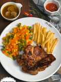 Grilled Chicken with Mushroom Sauce