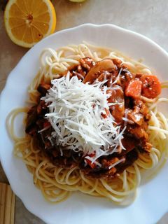 Kriszti bolognai spagettije recept fotója