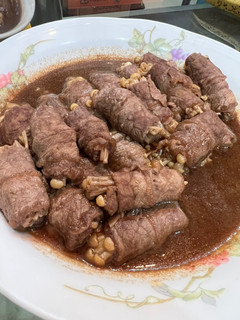 照燒牛肉捲金針菇 的食譜成品照片
