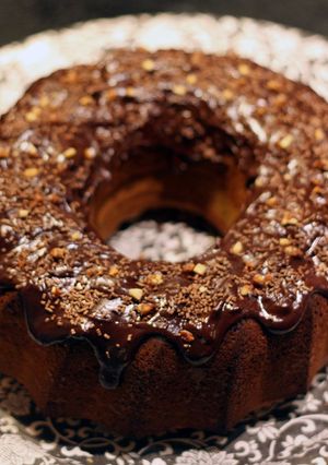 Una foto de Torta de zanahoria y remolacha