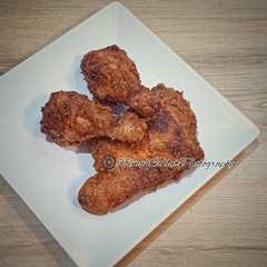 A picture of Ayam Goreng Bumbu Terasi.