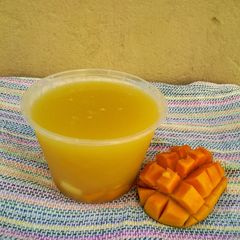 A picture of Mangopineapple Sangria.
