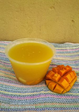 A picture of Mangopineapple Sangria.