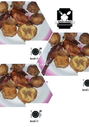 A picture of Potato balls.