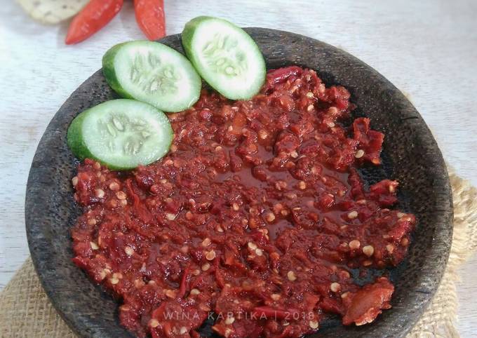 Sambal Terasi Ala RM Ampera