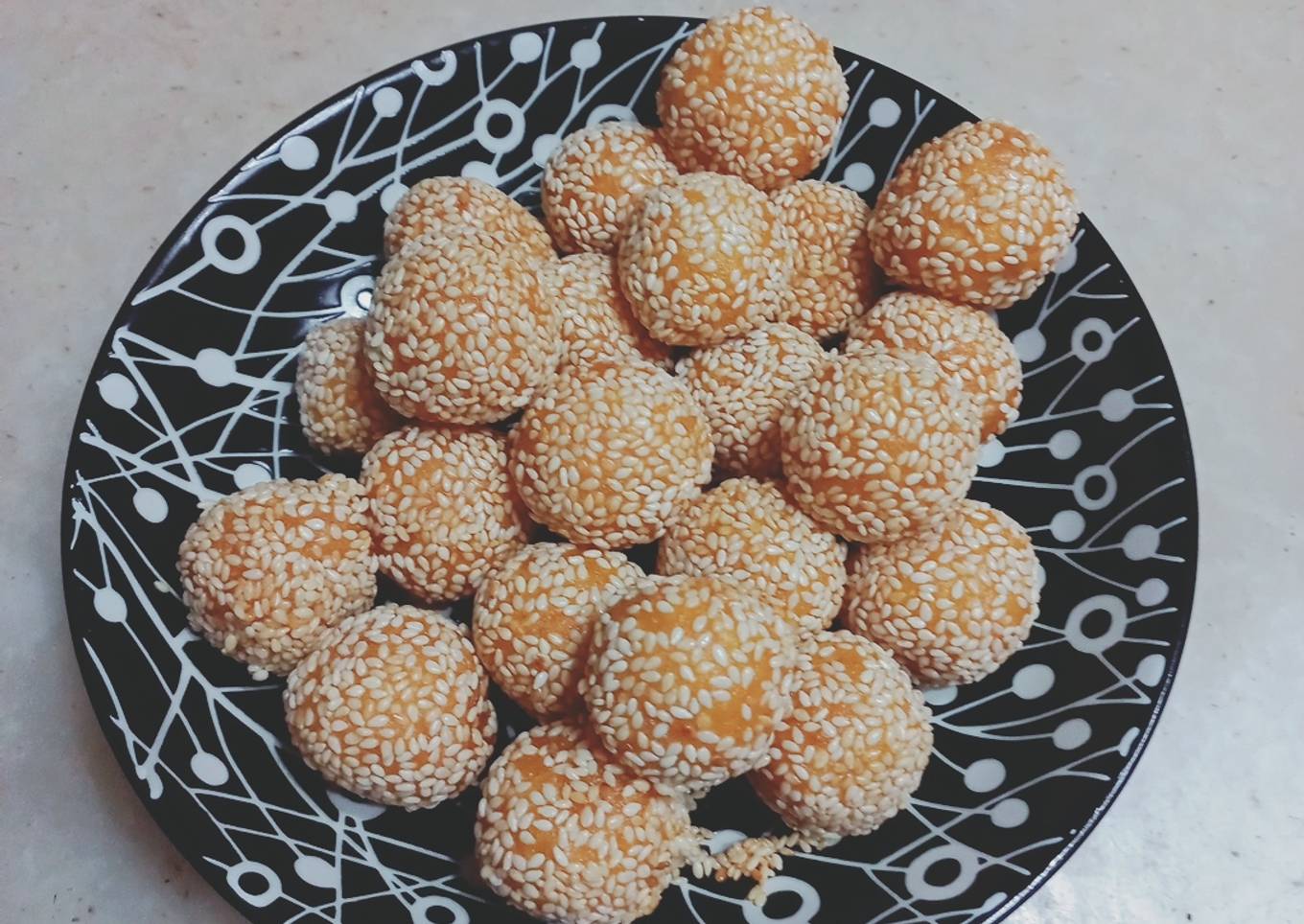Onde-Onde Ubi Mini isi Keju