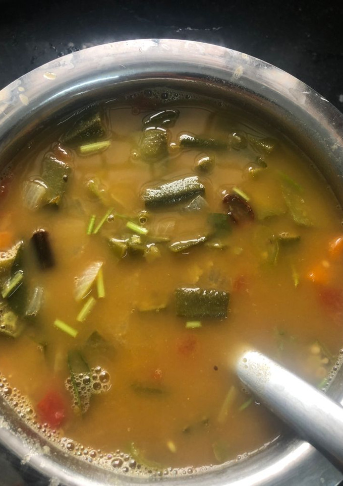 வெண்டைக்காய் சாம்பார் செய்முறை முக்கிய புகைப்படம்