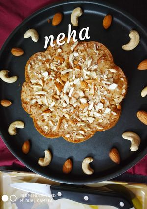 A picture of Christmas Special Dryfruits Cake.