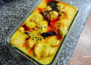 Popular Recipe Kadhi Pakora  Punjabi  Spicy Delicious Perfect