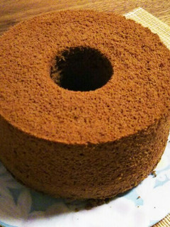 A picture of Chocolate Chiffon Cake.