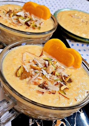 A picture of Mango Kheer.