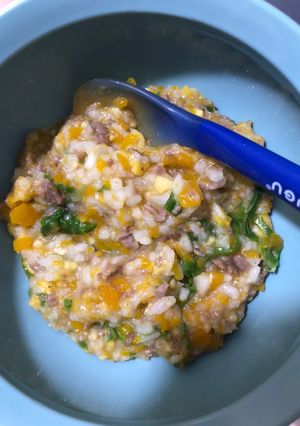Foto resep MPASI Bubur Manado (Daging)