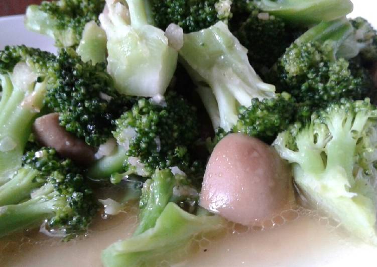 Resep Brokoli Mushroom by Garlic yang Menggugah Selera