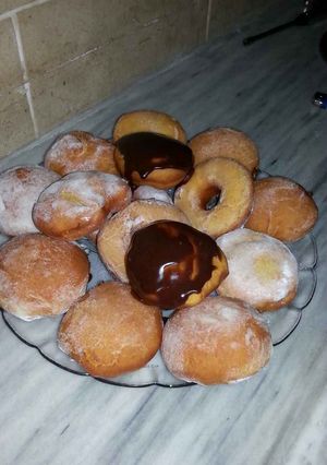 صورة لوصفة طريقة عمل دونات ناجح