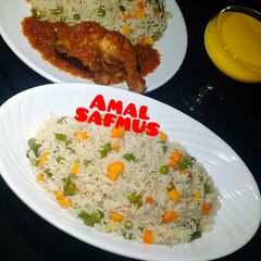 A picture of Special vegetables rice.