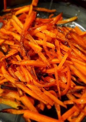 Pirított sárgarépa recept fotója