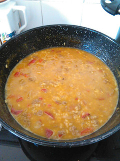Una foto de Arroz al curry
