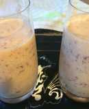 Batido -smoothie- de durazno
