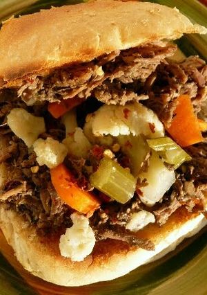 A picture of Spicy Chicago Italian Beef.