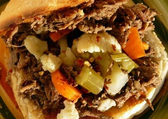 Spicy Chicago Italian Beef