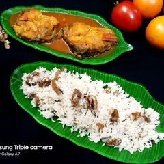 A picture of Walnut white pulao.