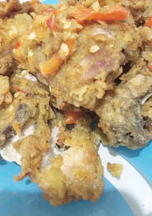 Foto resep Ayam geprek simple no ribet ribet 🤪 #6