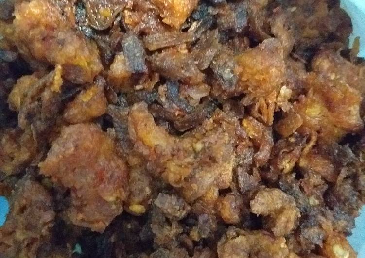 Cara Memasak Balado kentang serut yang Renyah
