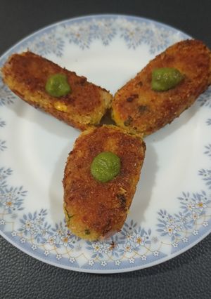 कॉर्न कबाब (Corn Kabab Recipe In Marathi) रेसिपी चे मुख्य फोटो 